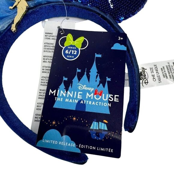 Disney Minnie Mouse The Main Attraction Headband Ears Series 6/12 Tinkerbell NEW